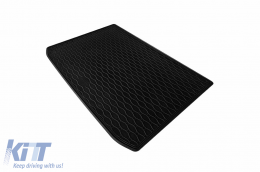 Rubber trunk mat by Rigum suitable for Renault Captur after 2020, Mitsubishi ASX after 2023, black-image-6243590
