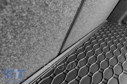 Rubber trunk mat by Rigum suitable for Seat Arona after 2017 with the trunk floor in the upper position-image-6243627