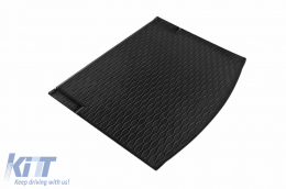 Rubber trunk mat by Rigum suitable for Seat Leon hatchback after 2020 with the trunk floor in the upper or lower position-image-6243643