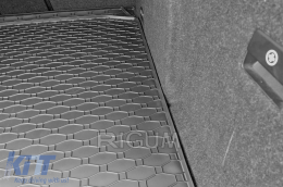 Rubber trunk mat by Rigum suitable for Skoda Superb wagon after 2015 with the trunk floor in the upper or lower position-image-6225616