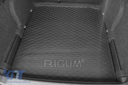 Rubber trunk mat by Rigum suitable for Skoda Superb wagon after 2015 with the trunk floor in the upper or lower position-image-6225617