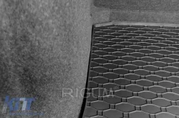 Rubber trunk mat by Rigum suitable for Skoda Octavia sedan 2004-2012-image-6225624