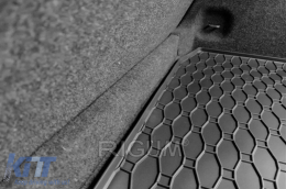 Rubber trunk mat by Rigum suitable for Skoda Octavia sedan 2004-2012-image-6225625