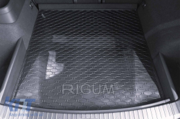 Rubber trunk mat by Rigum suitable for Skoda Kodiaq, Seat Taracco after 2018-image-6225639