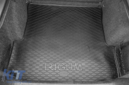 Rubber trunk mat by Rigum suitable for Skoda Octavia sedan 1996-2004-image-6225668