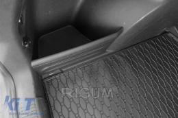 Rubber trunk mat by Rigum suitable for Skoda Fabia wagon 2007-2014-image-6225673