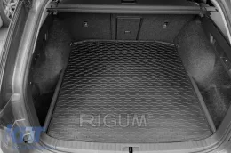 Rubber trunk mat by Rigum suitable for Skoda Octavia sedan, wagon after 2020-image-6225680