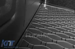 Rubber trunk mat by Rigum suitable for Skoda Fabia hatchback 2014-2021-image-6243710
