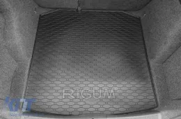 Rubber trunk mat by Rigum suitable for Skoda Fabia sedan, wagon 1999-2007-image-6243747