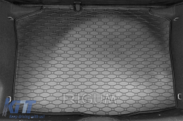 Rubber trunk mat by Rigum suitable for Skoda Fabia hatchback 1999-2007-image-6243759