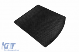 Rubber trunk mat by Rigum suitable for Suzuki Swace after 2021, Toyota Corolla wagon after 2019 with the trunk floor in the upper position-image-6225732