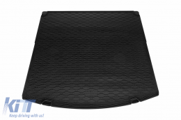 Rubber trunk mat by Rigum suitable for Suzuki Swace after 2021, Toyota Corolla wagon after 2019 with the trunk floor in the upper position-image-6225733