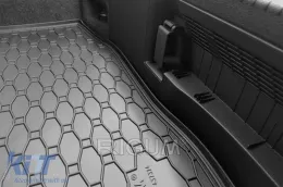 Rubber trunk mat by Rigum suitable for Suzuki Swace after 2021, Toyota Corolla wagon after 2019 with the trunk floor in the upper position-image-6225735