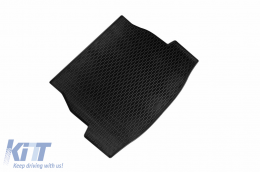 Rubber trunk mat by Rigum suitable for Toyota Rav4, Rav4 Hybrid after 2019, black-image-6225723