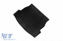 Rubber trunk mat by Rigum suitable for Toyota Rav4, Rav4 Hybrid after 2019, black-image-6225725