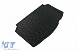 Rubber trunk mat by Rigum suitable for Toyota Yaris, Yaris Hybrid after 2020, Mazda 2 Hybrid after 2022, black-image-6243776
