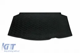 Rubber trunk mat by Rigum suitable for Toyota Yaris, Yaris Hybrid after 2020, Mazda 2 Hybrid after 2022, black-image-6243777