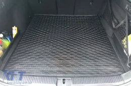 Rubber trunk mat by Rigum suitable for Volkswagen Passat B8 wagon 2014-2019, after 2019, black-image-6225776