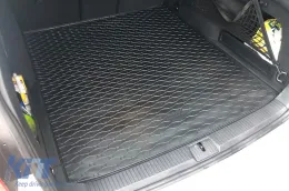 Rubber trunk mat by Rigum suitable for Volkswagen Passat B8 wagon 2014-2019, after 2019, black-image-6225778