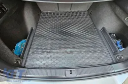 Rubber trunk mat by Rigum suitable for Volkswagen Passat B8 wagon 2014-2019, after 2019, black-image-6225779
