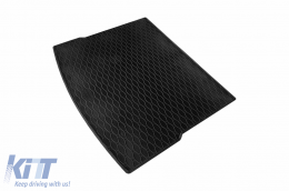 Rubber trunk mat by Rigum suitable for Volkswagen Tiguan 2016-2020, after 2020 with the trunk floor in the upper position-image-6225785
