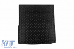 Rubber trunk mat by Rigum suitable for Volkswagen Passat B6 wagon 2005-2010, Passat B7 wagon 2010-2014, black - ABTL-PV6018289