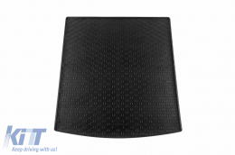Rubber trunk mat by Rigum suitable for Volkswagen Golf 5 wagon 2003-2008, Golf 6 wagon 2008-2013, black-image-6225956