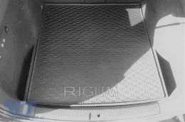 Rubber trunk mat by Rigum suitable for Volkswagen Golf 5 wagon 2003-2008, Golf 6 wagon 2008-2013, black-image-6225959