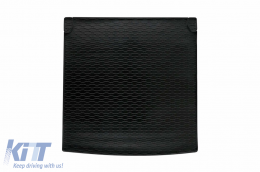 Rubber trunk mat by Rigum suitable for Volkswagen Golf 8 wagon, wagon e-TSI, wagon TGI after 2021 with the trunk floor in the upper position