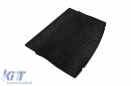Rubber trunk mat by Rigum suitable for Volkswagen Golf 7 hatchback 2012-2019 with the trunk floor in the upper position-image-6243821