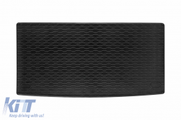 Rubber trunk mat by Rigum suitable for Volkswagen T5 2003-2015, T6 2015-2019, T6.1 after 2019 L1 - ABTLPV6022694