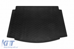 Rubber trunk mat by Rigum suitable for Volkswagen Golf 7 hatchback 2012-2019 with the trunk floor in the lower position-image-6243868