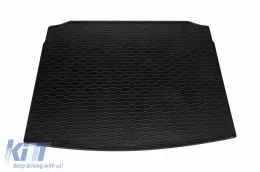 Rubber trunk mat by Rigum suitable for Volkswagen Tiguan after 2016 version without adjustable trunk floor-image-6243879
