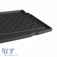 Rubber Trunk Mat Gledring Rubbasol Gledring 1002 suitable for VW Polo AW 2017 - Black-image-6301603