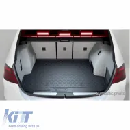 Rubber Trunk Mat Gledring Rubbasol Gledring 1002 suitable for VW Polo AW 2017 - Black-image-6301604