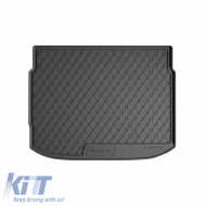 Rubber Trunk Mat Gledring Rubbasol Gledring 1063 suitable for Nissan Qashqai J12 2021- Upper Floor Black