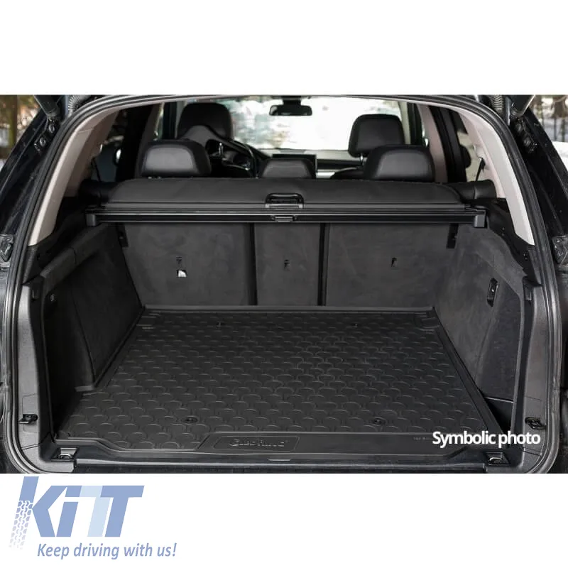 Rubber Trunk Mat Gledring Rubbasol Gledring 1708 suitable for Mercedes-Benz CLA C117 Caravan 2015- Black