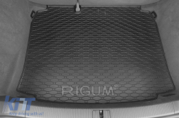 Rubber trunk mat suitable for Audi A3 Sportback 2004-2012, black-image-6224542
