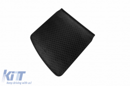 Rubber trunk mat suitable for Audi A4 Avant after 2015, black-image-6224487