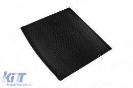 Rubber trunk mat suitable for Audi A4 Avant 2008-2015, black-image-6224500