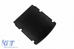 Rubber trunk mat suitable for Audi A6 Avant, A7 Sportback after 2018, black-image-6224527