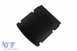 Rubber trunk mat suitable for Audi A6 Avant, A7 Sportback after 2018, black-image-6224529