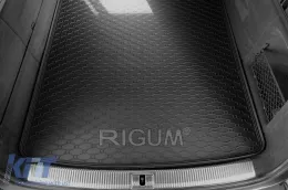 Rubber trunk mat suitable for Audi A6 Avant 2011-2018, black-image-6224525