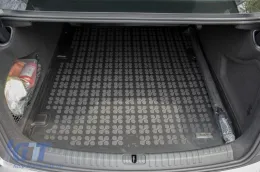 Rubber trunk mat suitable for Audi A6 C8 sedan after 2018-image-6219318