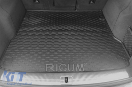Rubber trunk mat suitable for Audi Q5 2008-2017, black-image-6224509
