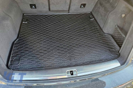 Rubber trunk mat suitable for Audi Q5 2008-2017, black-image-6224510