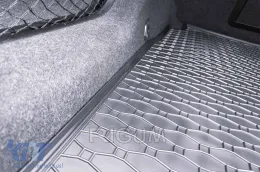 Rubber trunk mat suitable for BMW 5 Series F10 sedan after 2010-image-6224690