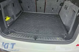 Rubber trunk mat suitable for BMW X3 G01 after 2017, black-image-6224600