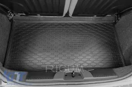Rubber trunk mat suitable for Fiat 500 after 2008-image-6243242