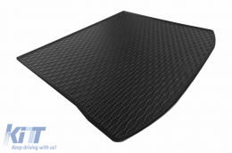 Rubber trunk mat suitable for Ford Edge after 2016, black-image-6224858